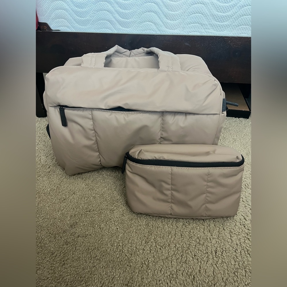 CALPAK Luka Duffel + Belt Bag - Chocolate